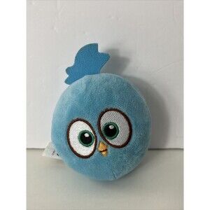 Angry Birds Jake Bird Blue Stuffed Plush Rovio Burger King Ball Plush Toy 4"
